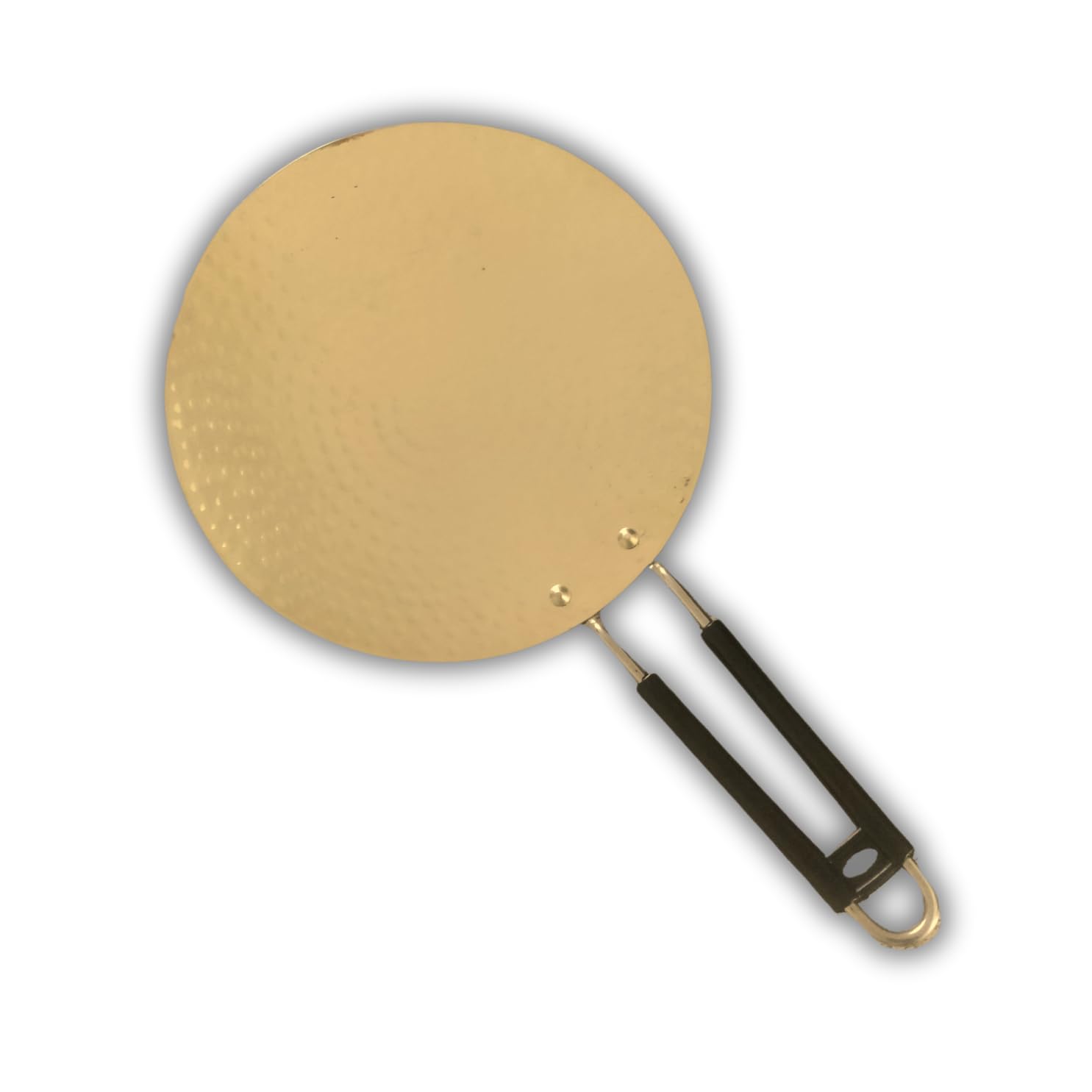 &nbsp;Brass Roti Tawa - Traditional Indian Cooking Pan with Health-Boosting Properties (26 cm) (Brass Roti Tawa) Hammered