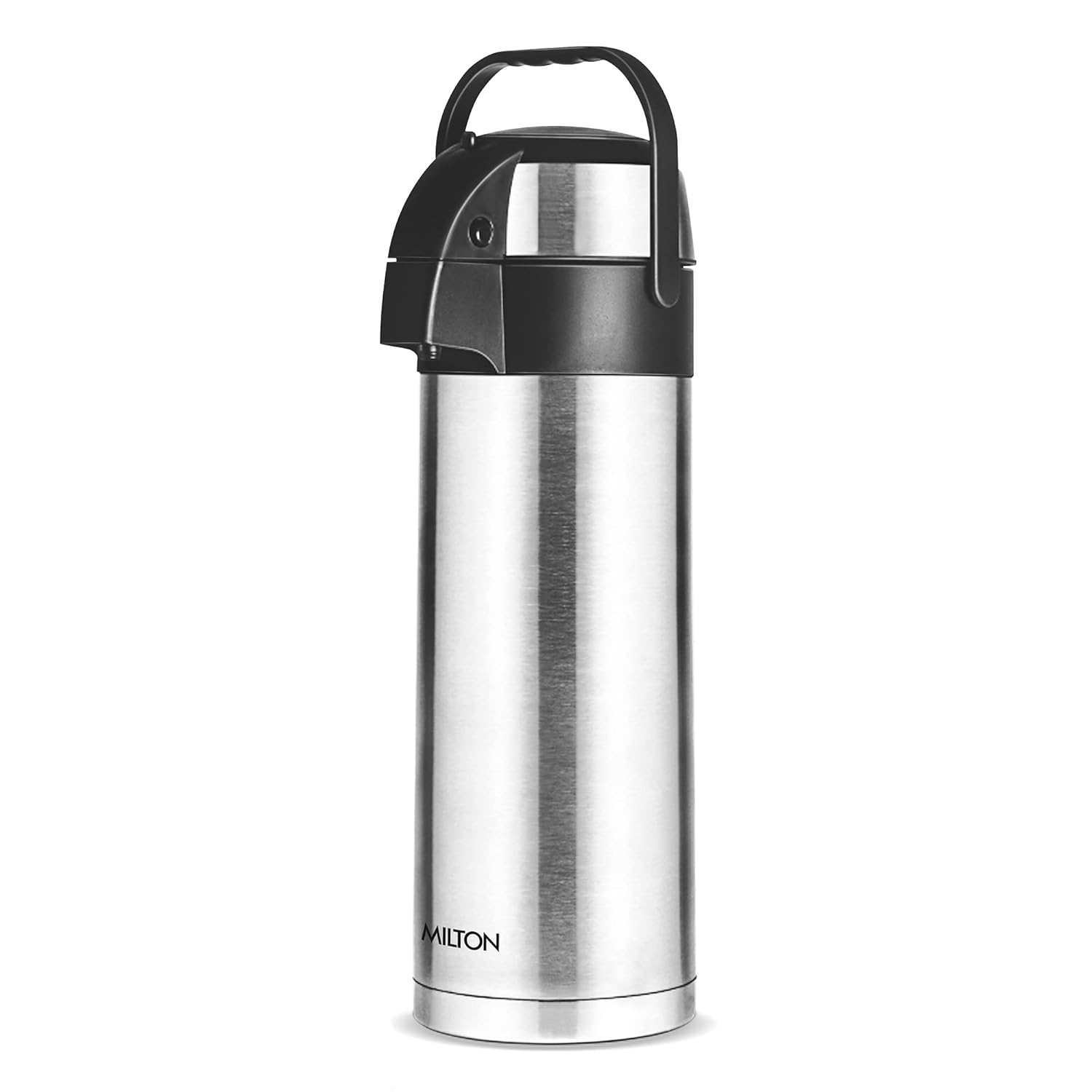 Milton Beverage Dispenser  Flask,Steel plain for Serving Tea and Coffee, 2000/2500/3000/3500/4500 ml