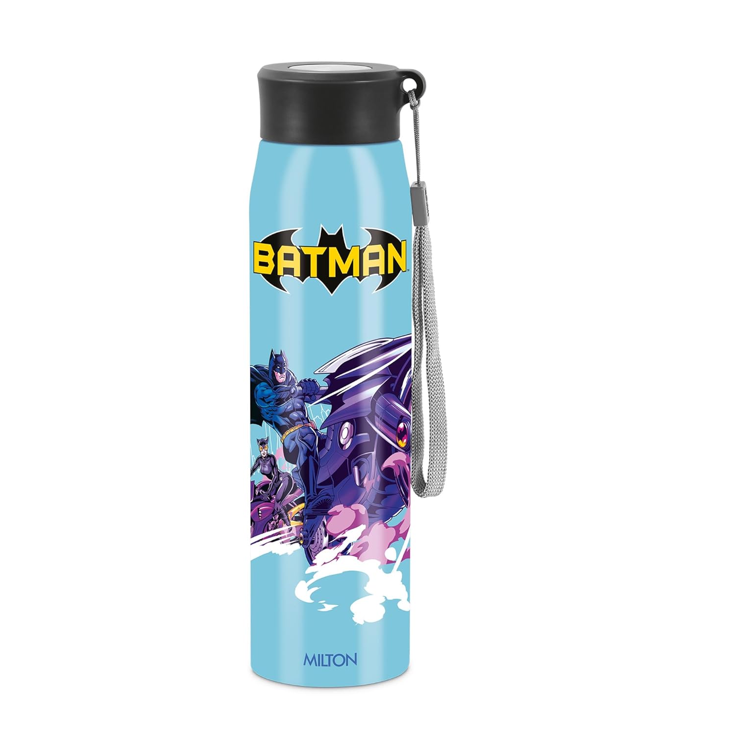 MILTON Handy Design 850 Stainless Steel Sipper Water Bottle 780 ml, Single Walled, ISI Certified I Leak Proof Lid, Rust Proof I For School, Office, Gym  (LOONEY TUNES)
