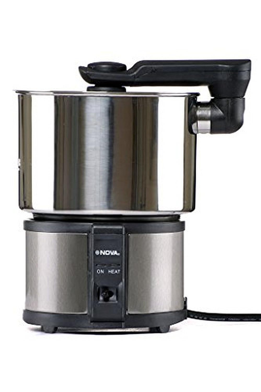 Travel Cooker (SS, 1.30 Liters) TC 1555 350-Watt (DUAL VOLTAGE)(115/230V)(Grey, Outer Lid, Stainless Steel)Electric Kettle