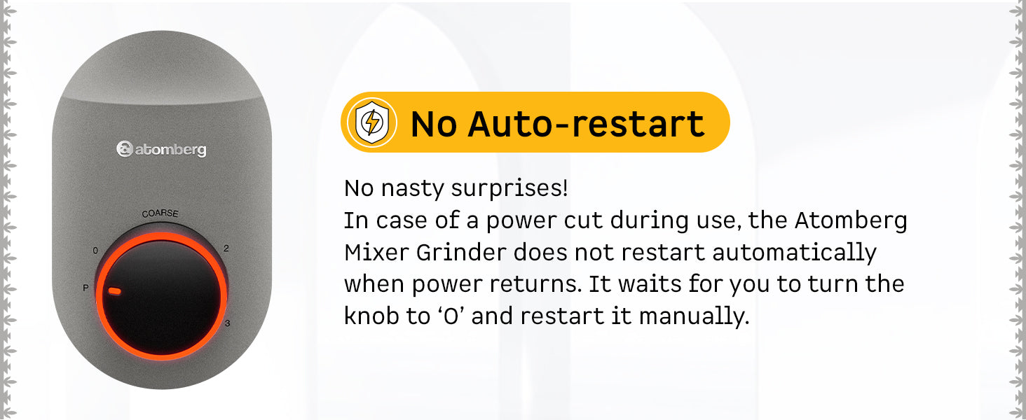 Atomberg Tavi Mixer Grinder | 𝟏𝟏𝟎𝐕 𝐎𝐧𝐥𝐲 𝐟𝐨𝐫 𝐔𝐒 &amp; 𝐂𝐚𝐧𝐚𝐝𝐚 | Unique Coarse Mode for Silbatta-Like Texture Intelligent 600W Motor | 4 Jars Including Chopper Jar | Matte Black/Sand Grey