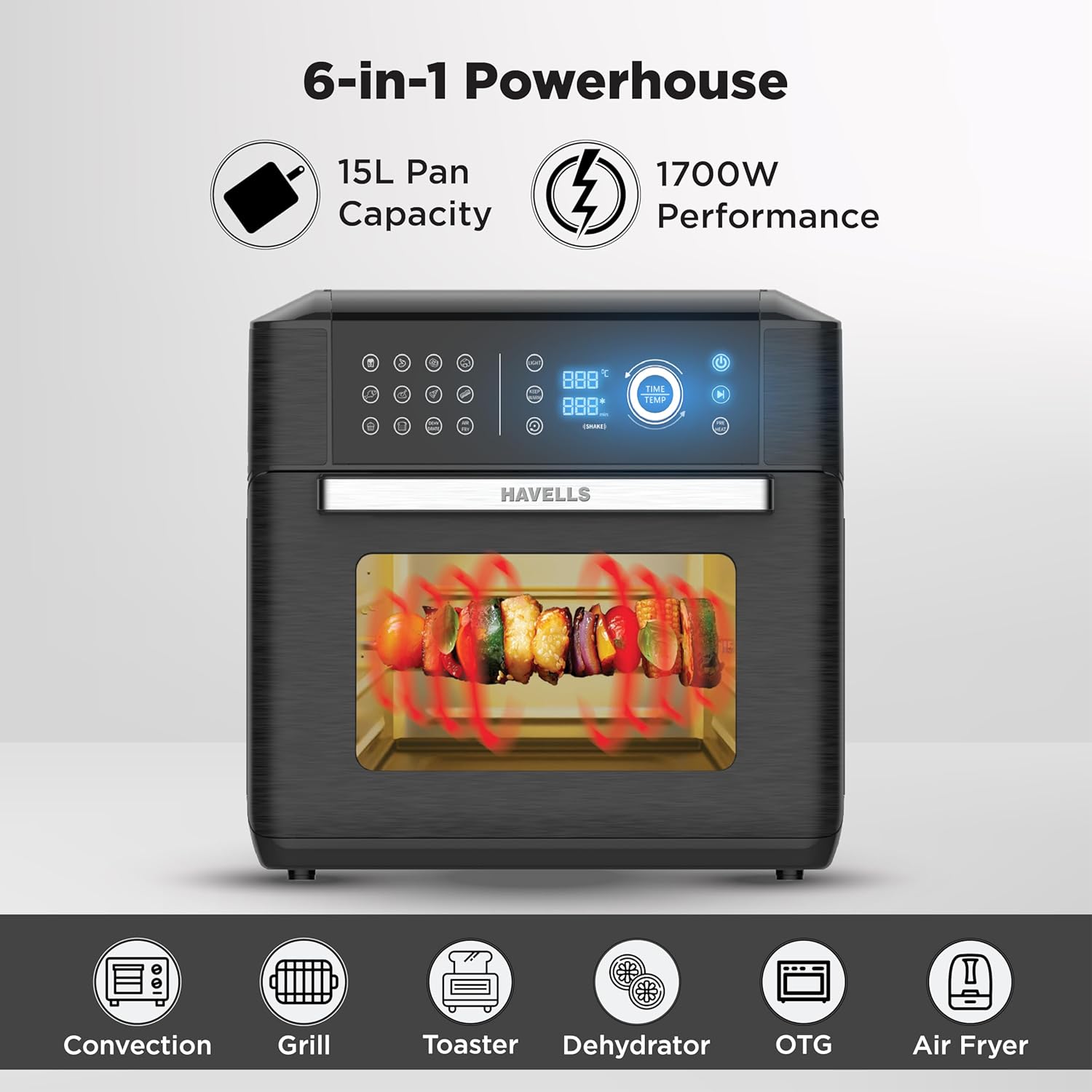 Havells Air-Oven Avanza | 1700W | 15L Capacity