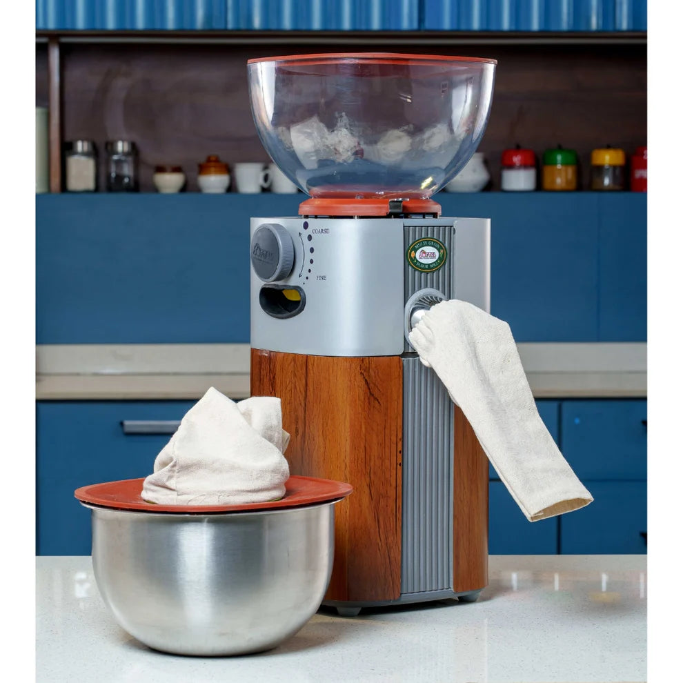 Softel Multi Grain Millet Mill | Atta Chakki | Stone Based Flour Mill & Masala Grinder for Home | Auto Clean | 7.5–10 Kgs/Hour | Energy Efficient