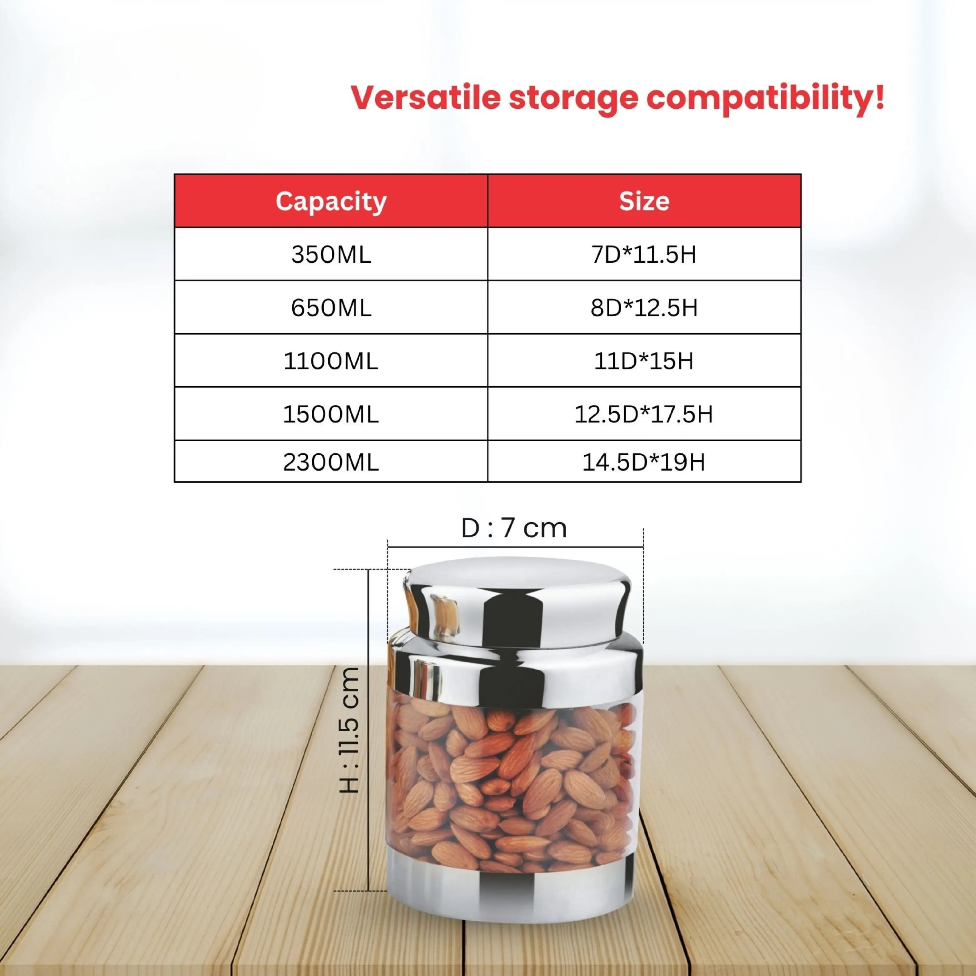 JVL Classic Canister