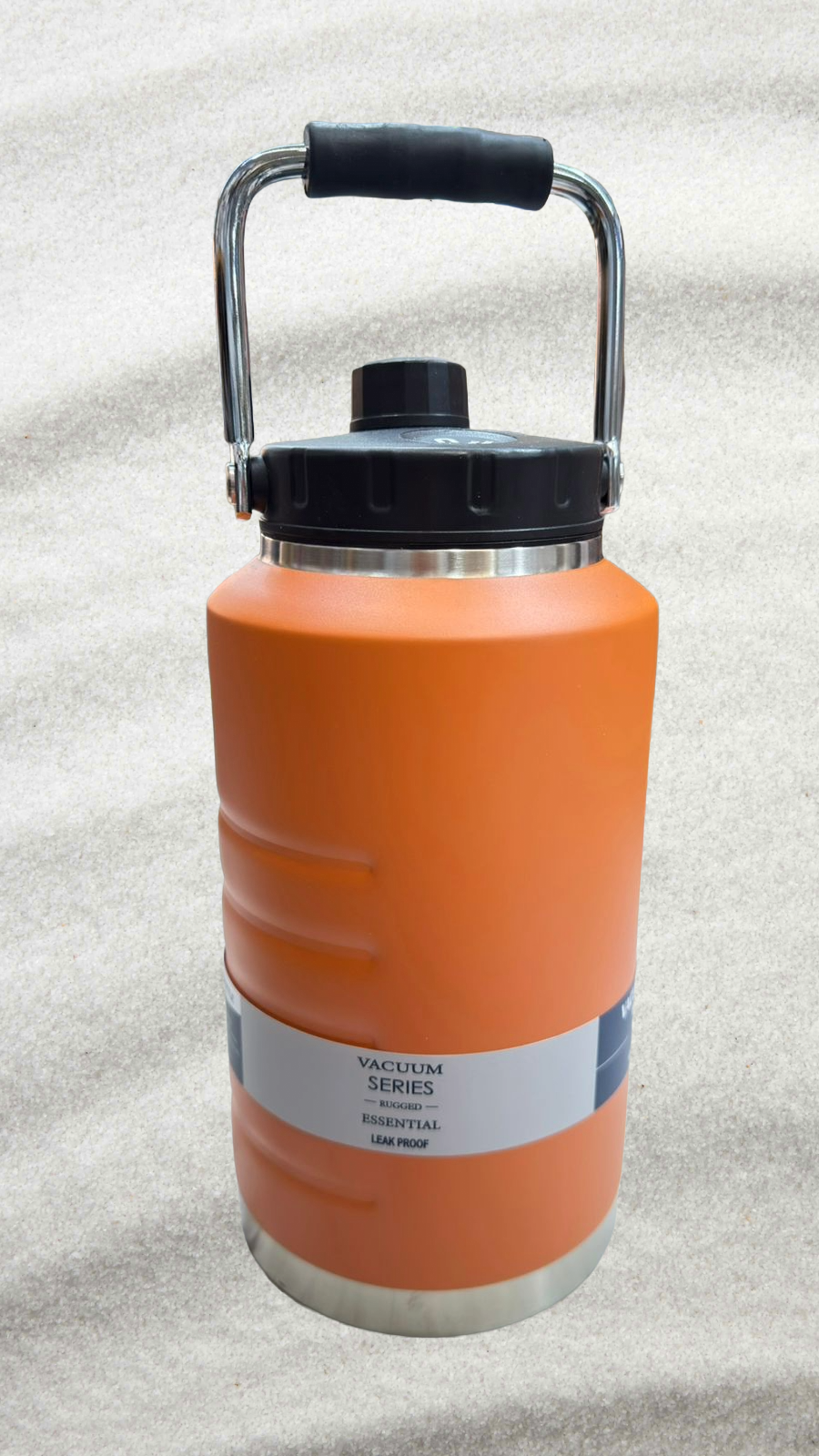 Vacuum Bottle Large Insulated Water Hot/cold&nbsp; Drink All Day, 2 Litre (Green/orange /navy blue )