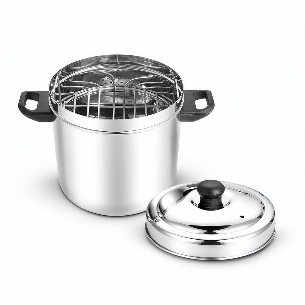 Lime Steel Bati Maker Gas Tandoor Pizza Maker Multi-Purpose Cooker