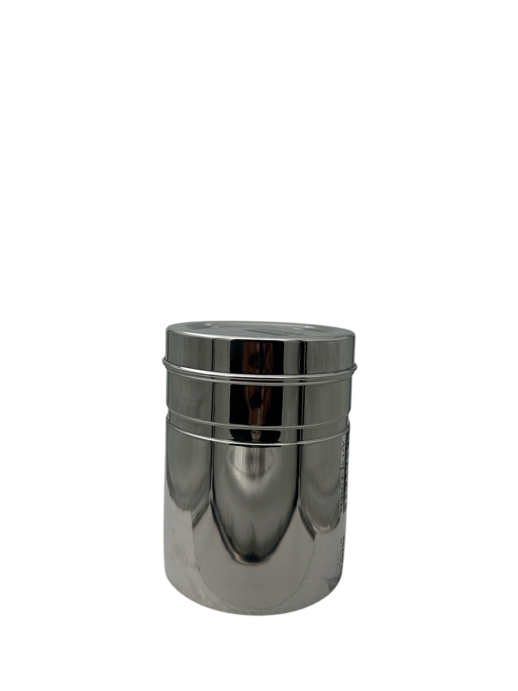 Stainless Steel GripperDabba Manual Lift Durable and Elegant Food Storage Container, Ideal for Storing Grains, Snacks, Perfect for Daily Use, Easy to Clean.