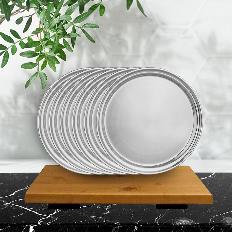 6 PCS Full Plate - Majestic | Premium Stainless steel