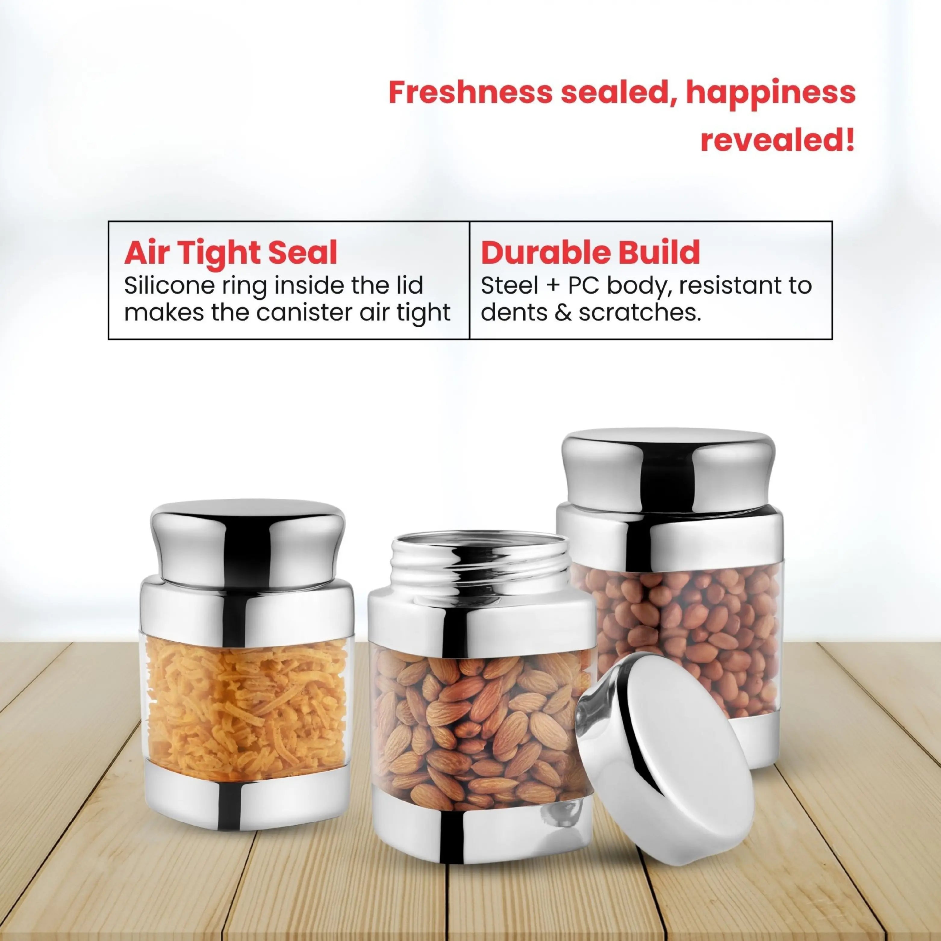 JVL Square Canister