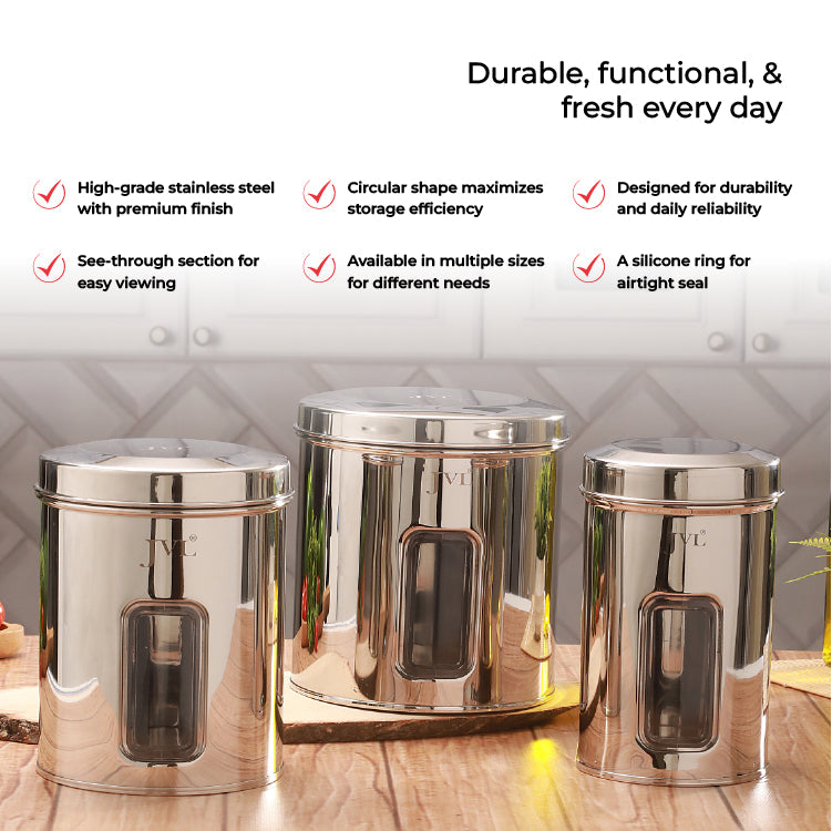 jvl Trendy Window Canister