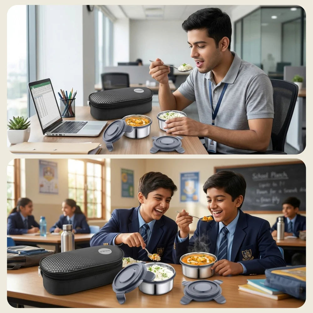 uninox Lock Meal Duo Lunch Box